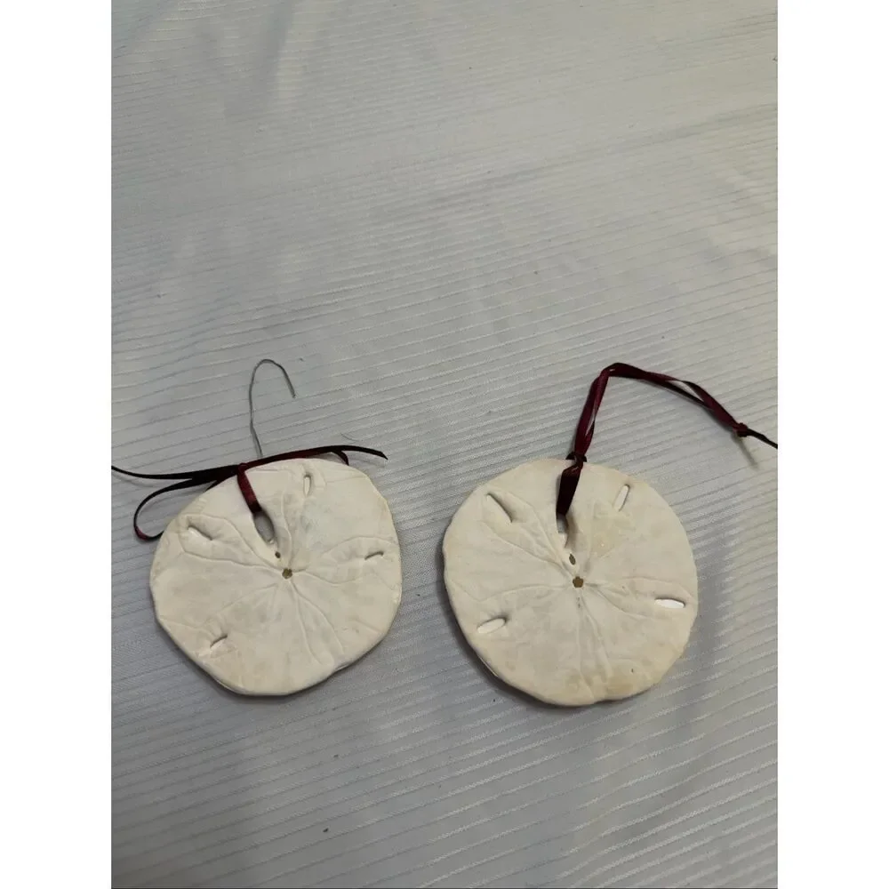 Lot Of 2 Kiawah,S.C. Starfish Christmas Ornament By Jeanie Drucker